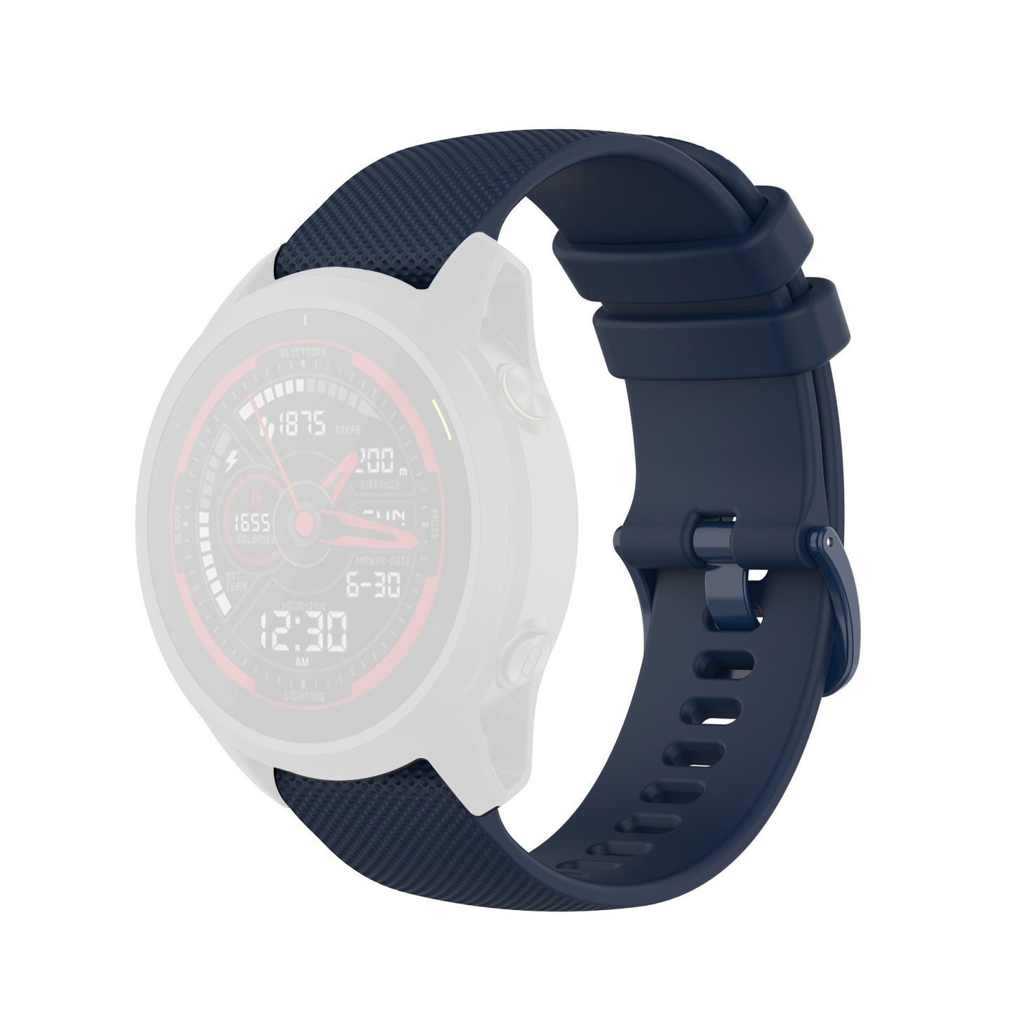 Cinturino Techsuit W006 per Samsung Galaxy Watch / Huawei Watch Series, 22mm, Blu