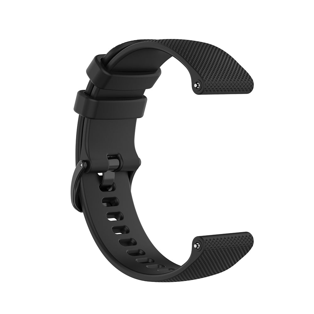Cinturino Techsuit W006 per Samsung Galaxy Watch / Huawei Watch Series, 22mm, Nero