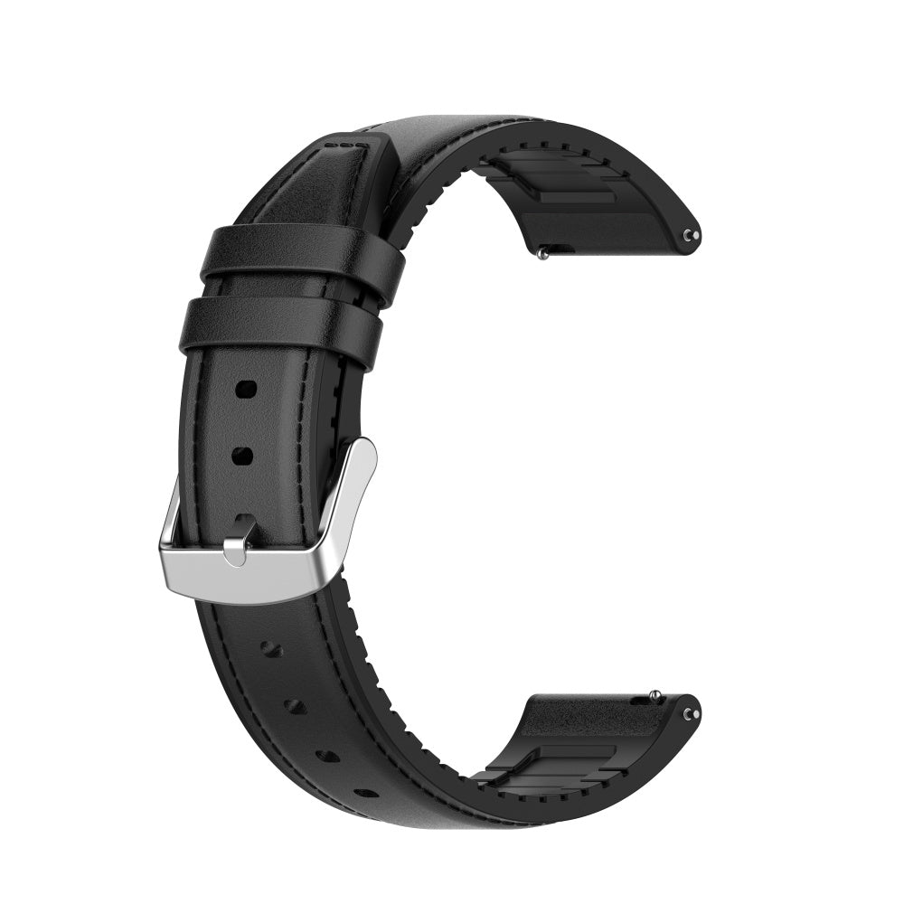 Cinturino Techsuit W007 per Samsung Galaxy Watch / Huawei Watch Series, 20mm, Nero.