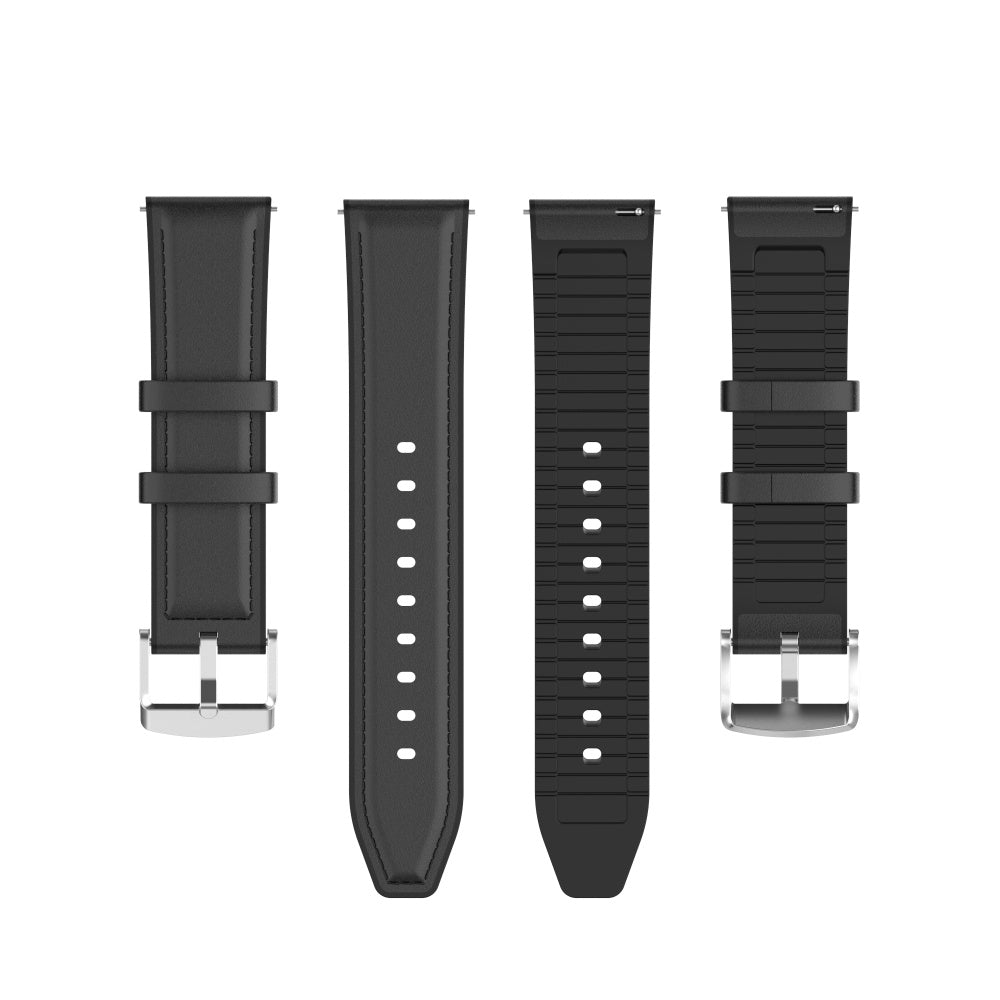 Cinturino Techsuit W007 per Samsung Galaxy Watch / Huawei Watch Series, 20mm, Nero.