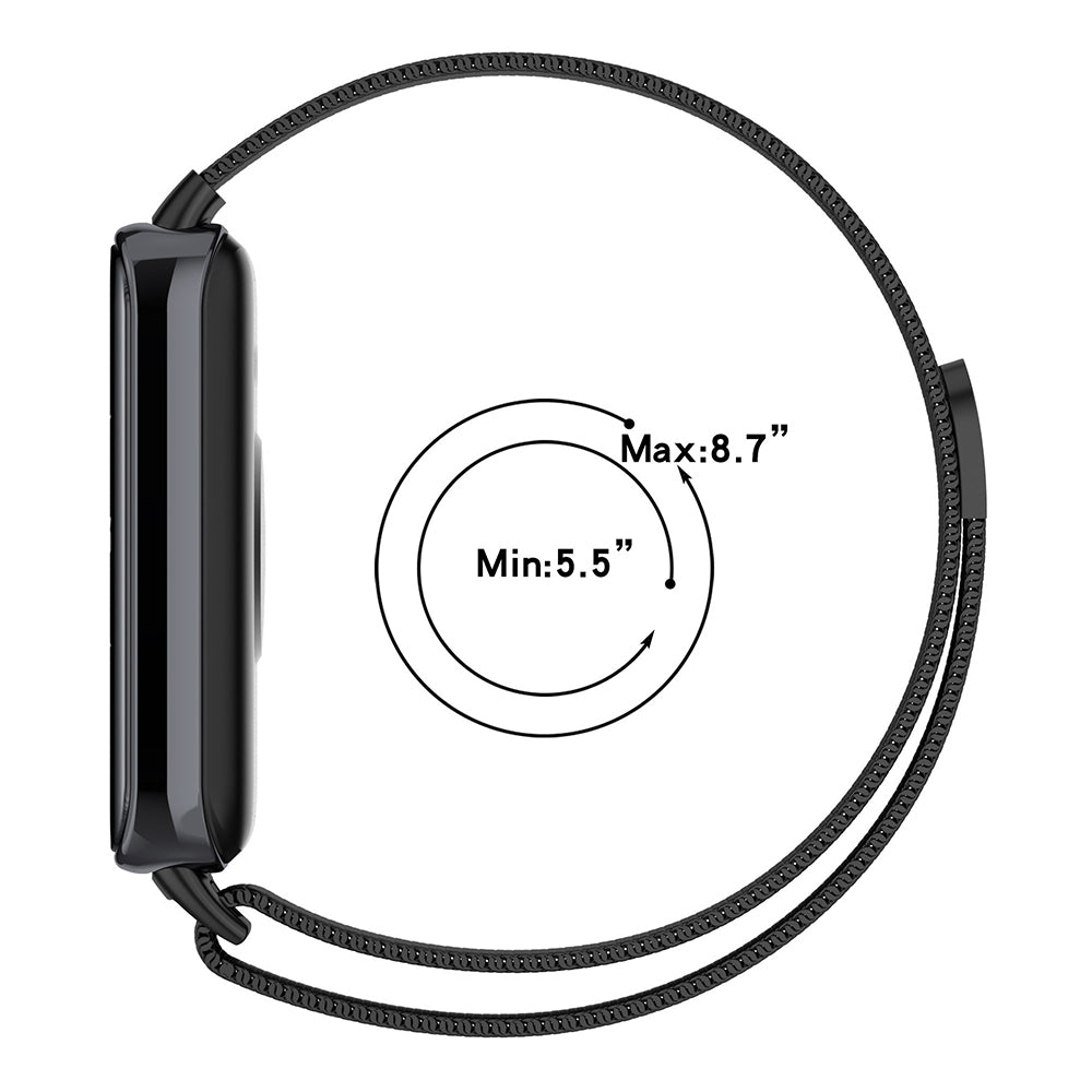 Techsuit W009 Strap for Honor Band 9, Silver