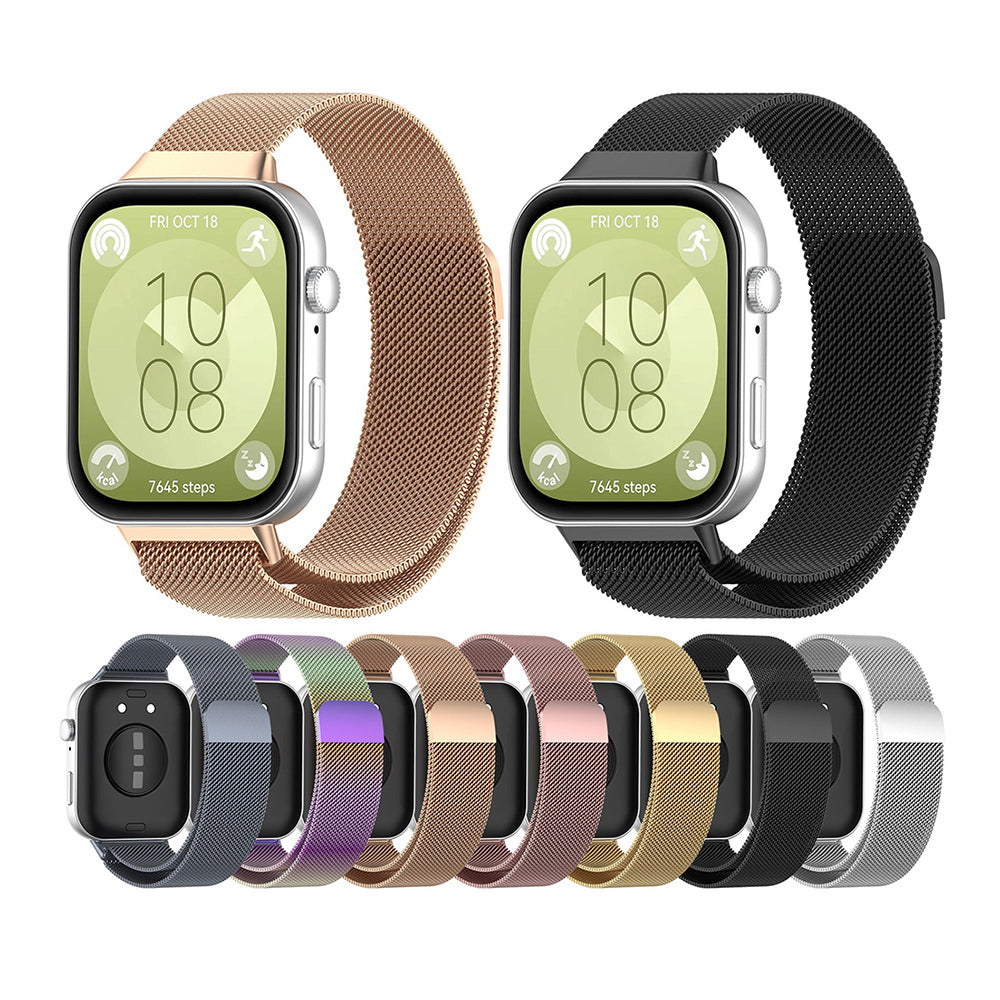 Cinturino Techsuit W009 per Huawei Watch Fit 4 Pro / Fit 4 / Fit 3, Blu