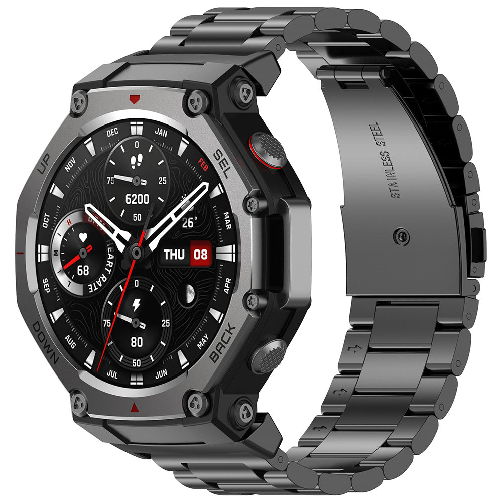 Techsuit W010 Strap for Amazfit T-Rex 3, Black