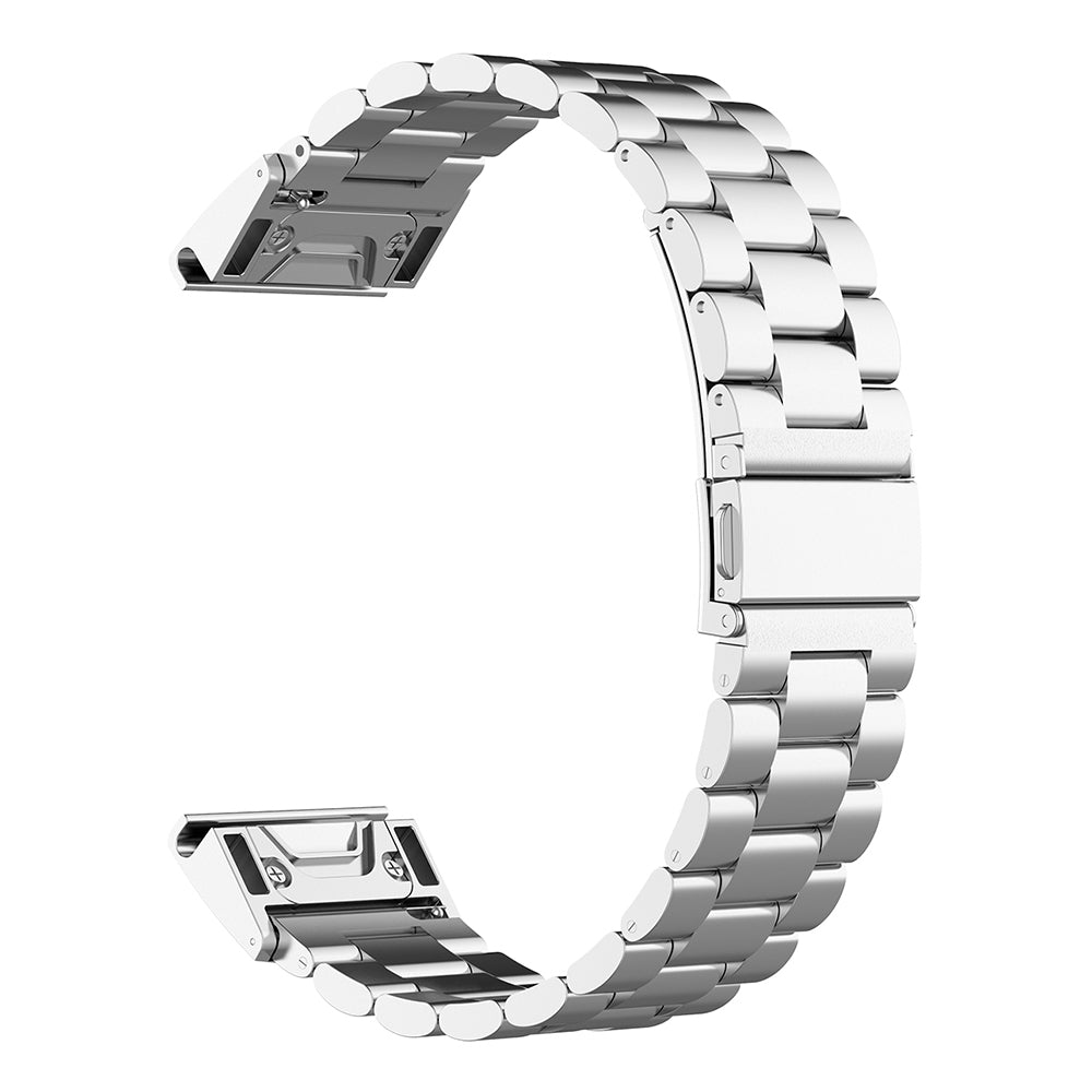Cinturino Techsuit W010 per Garmin Watch Fenix / Forerunner Series, 22mm, Argento
