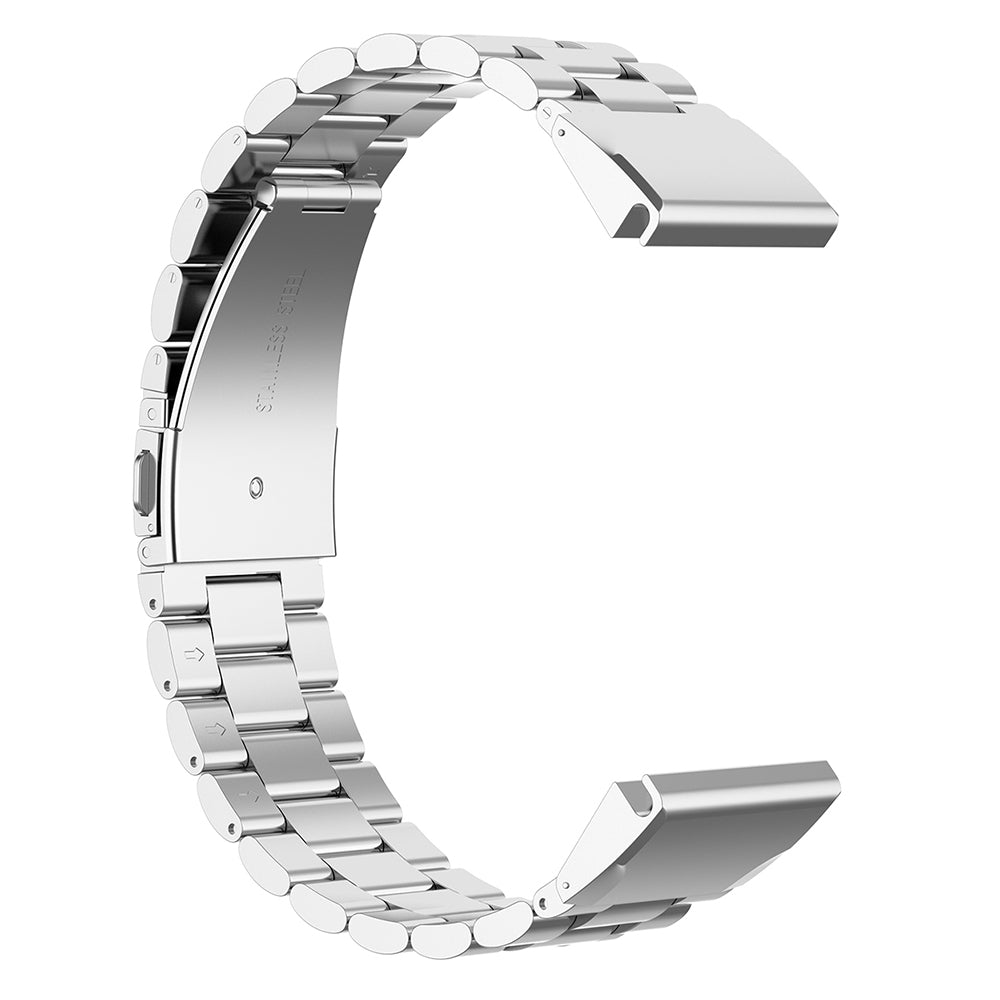 Cinturino Techsuit W010 per Garmin Watch Fenix / Forerunner Series, 22mm, Argento