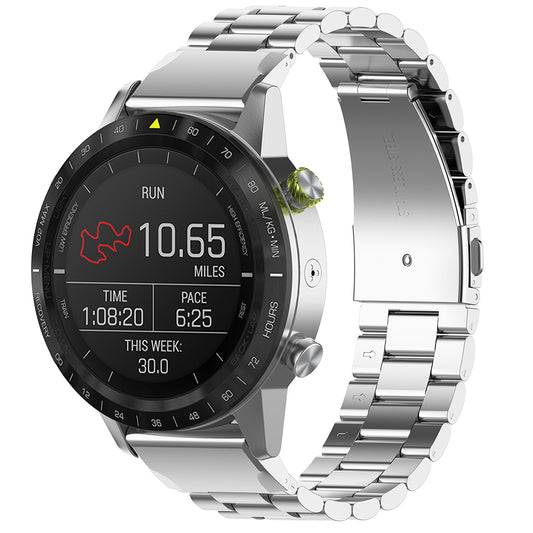 Cinturino Techsuit W010 per Garmin Watch Fenix Series, 26mm, Argento