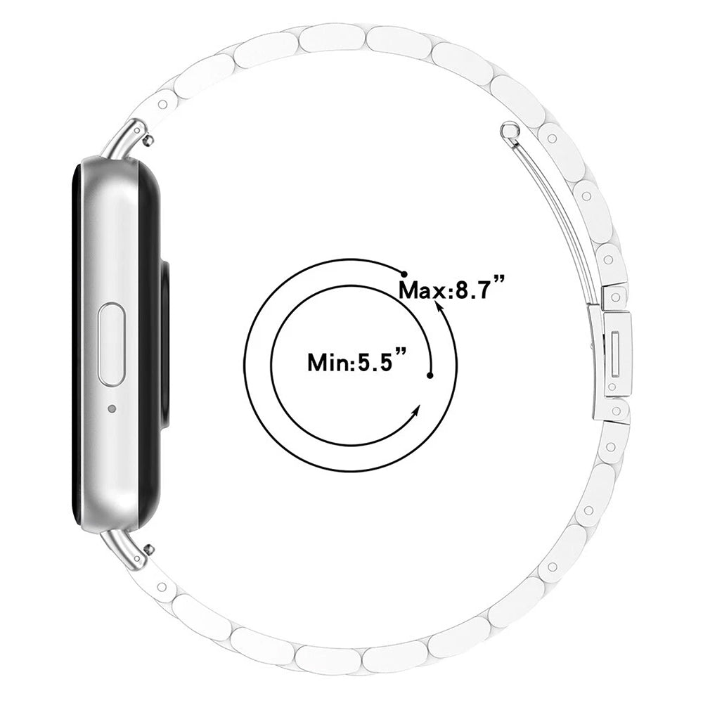 Cinturino Techsuit W010 per Samsung Galaxy Fit3 R39M, Argento