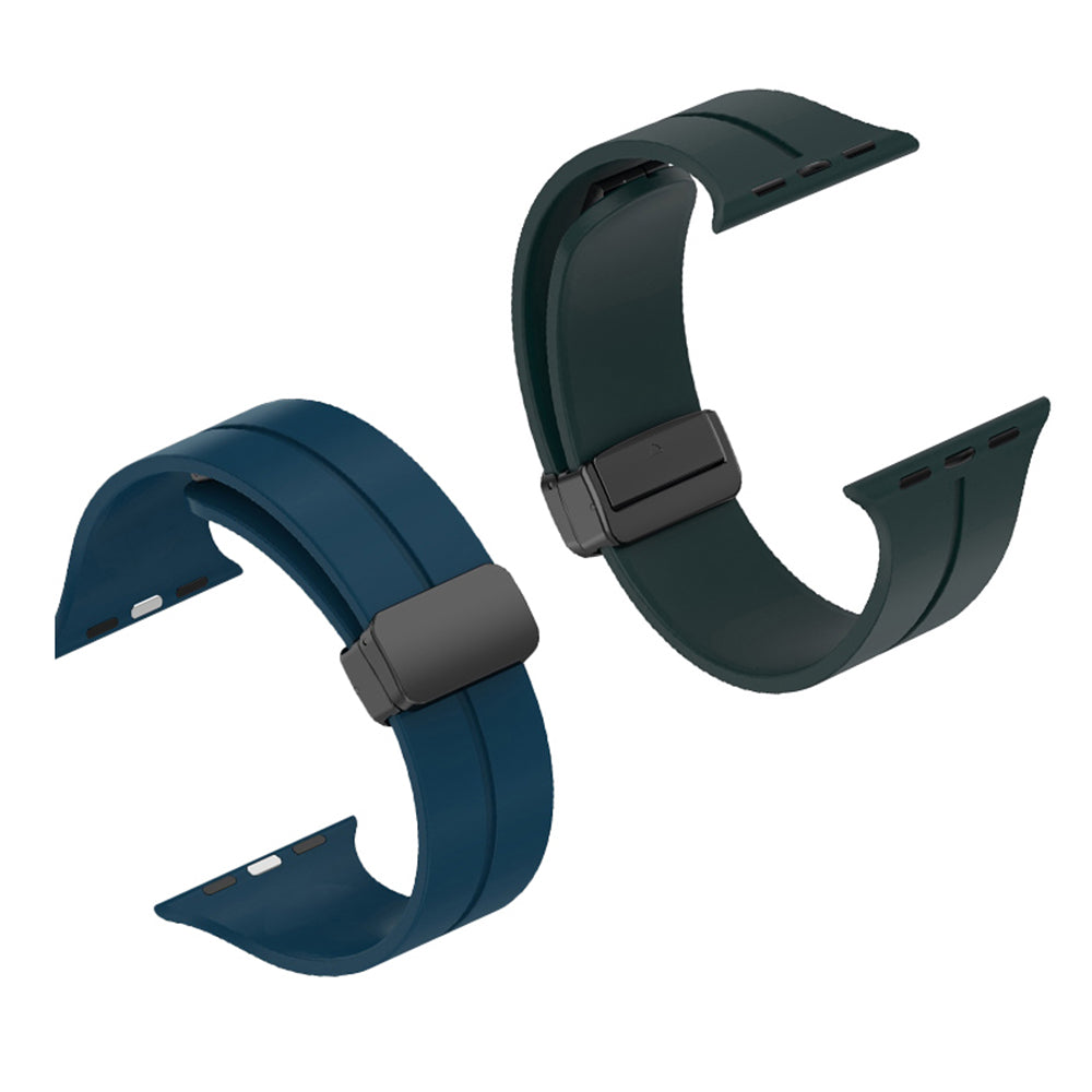 Cinturino Techsuit W011 per Apple Watch 42mm / 41mm / 40mm / 38mm Series, Blu