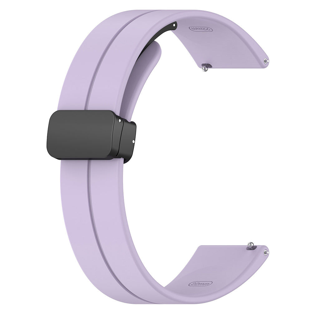 Cinturino Techsuit W011 per Huawei Watch / Garmin Watch Series, 18mm, Viola