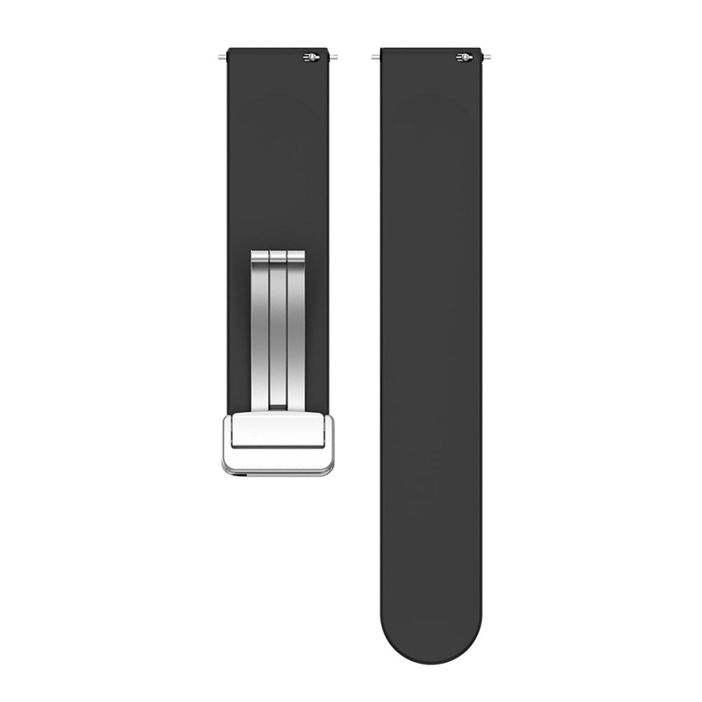 Cinturino Techsuit W011 per Huawei Watch / Xiaomi Watch Series, 22mm, Nero.