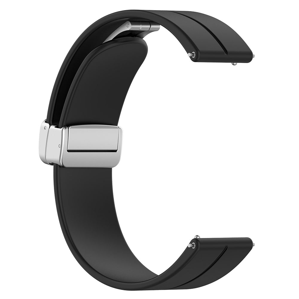Cinturino Techsuit W011 per Huawei Watch / Xiaomi Watch Series, 22mm, Nero.
