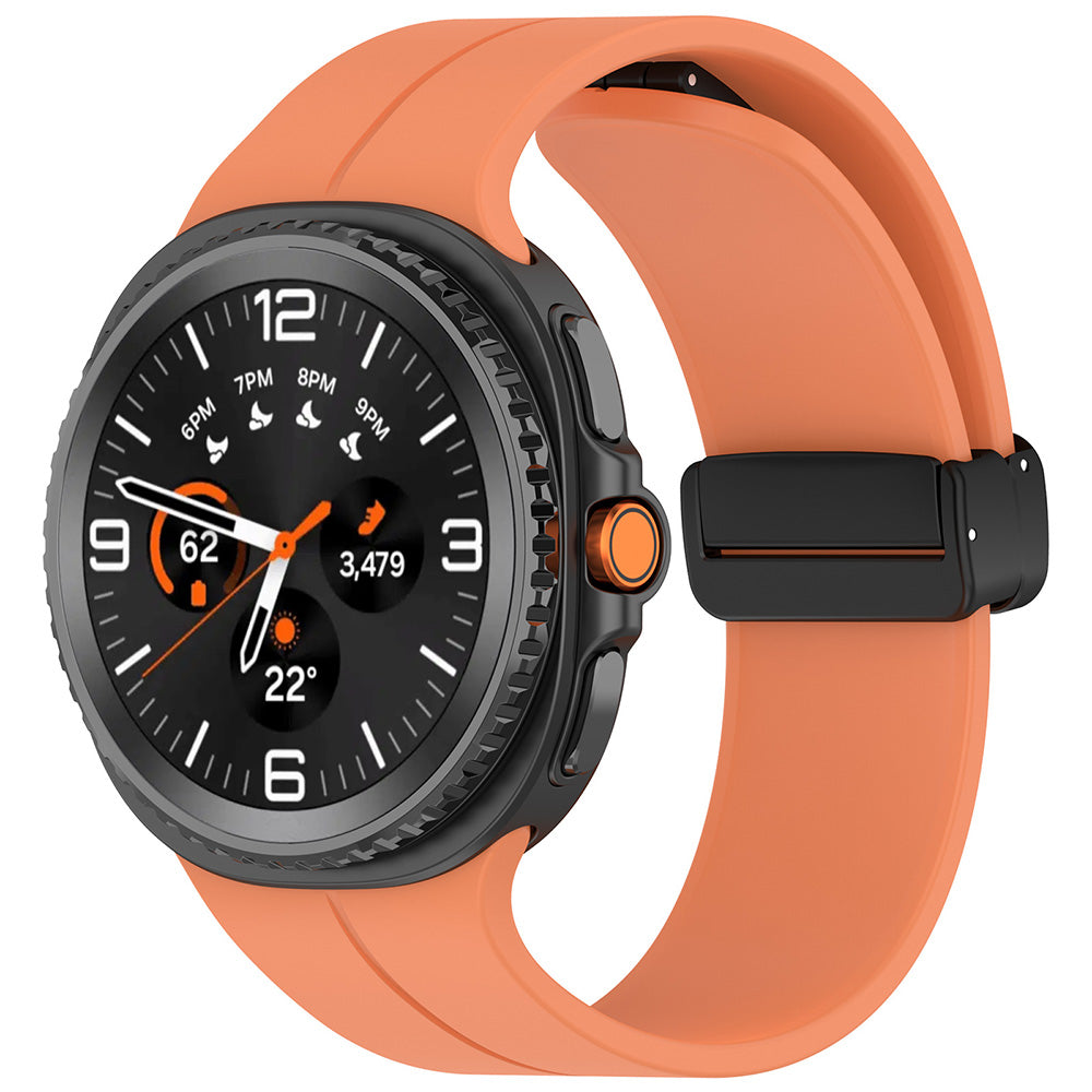 Cinturino Techsuit W011 per Samsung Galaxy Watch 8 Classic / Watch8 44mm / Watch 8 40mm, Arancione