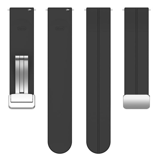 Techsuit W011 Strap for Samsung Galaxy Watch / Huawei Watch Series, 20mm, Black