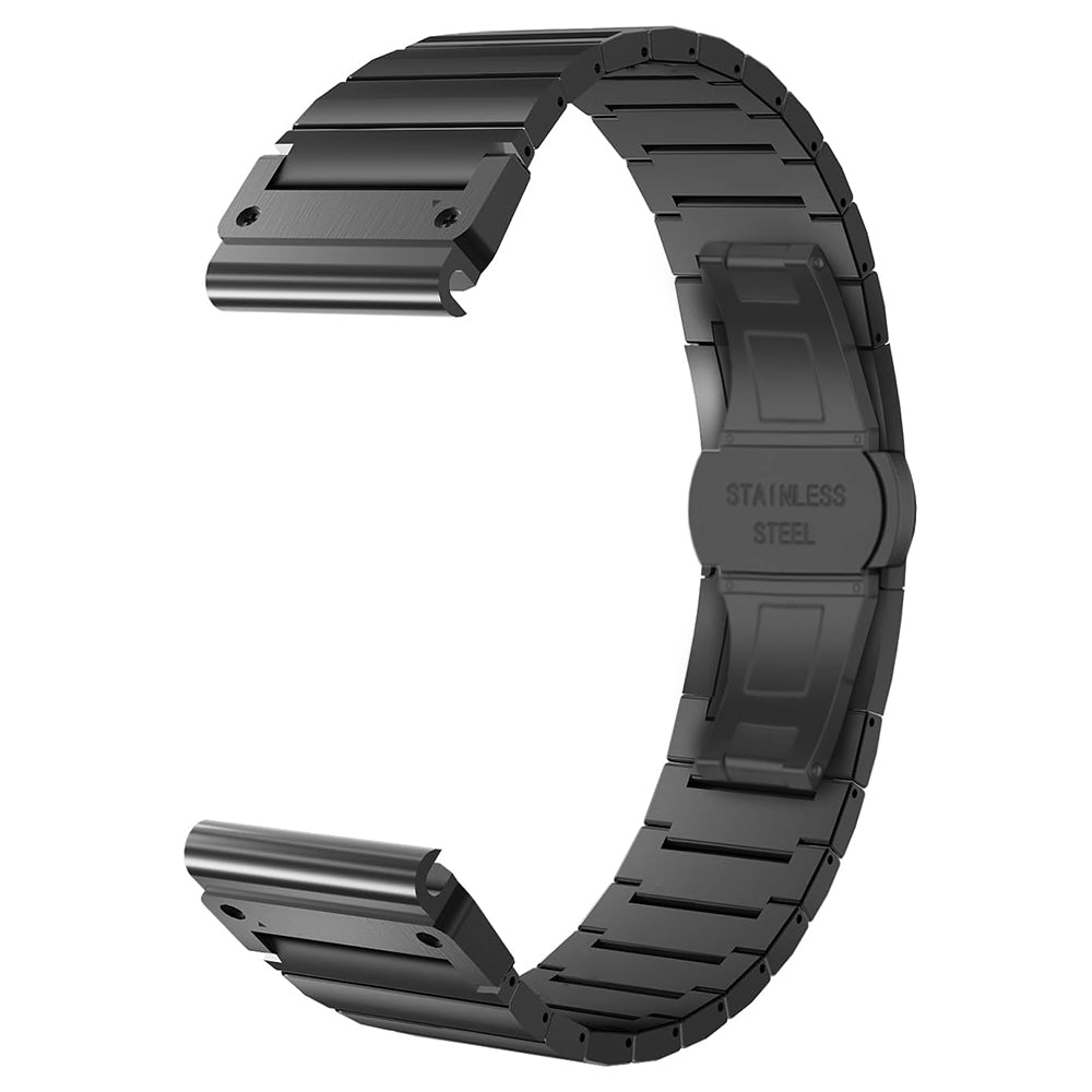 Cinturino Techsuit W012 per Garmin Watch Fenix / Forerunner Series, 22mm, Nero