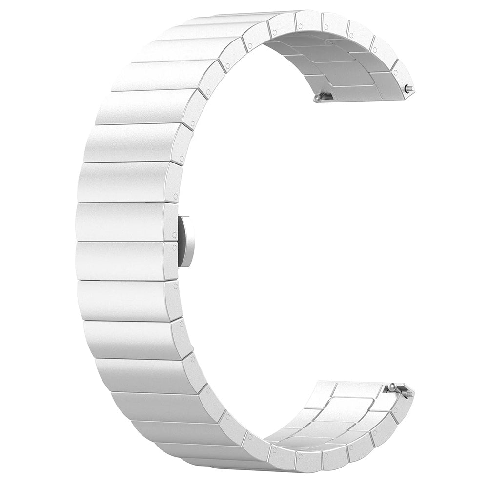 Cinturino Techsuit W012 per Huawei Watch / Xiaomi Watch Series, 22mm, Argento