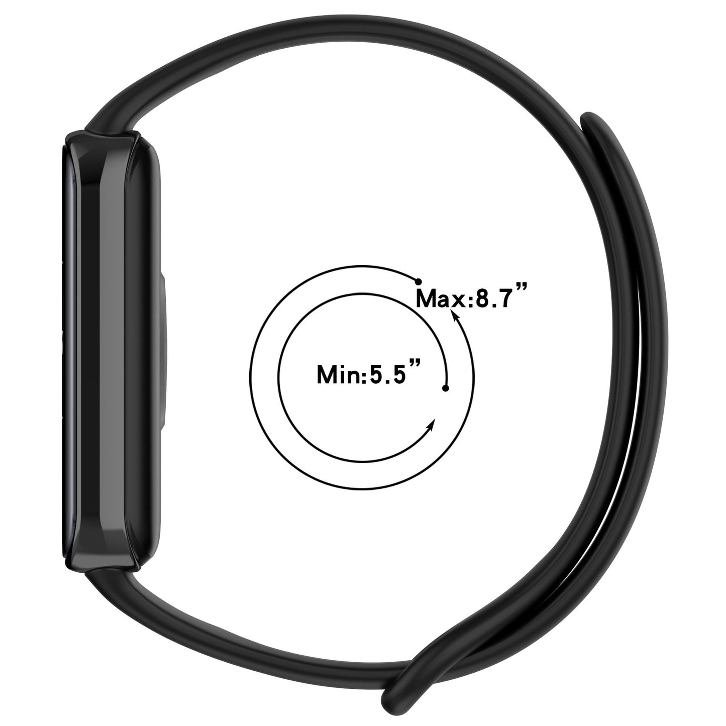 Cinturino Techsuit W014 per Honor Band 9, Rosso
