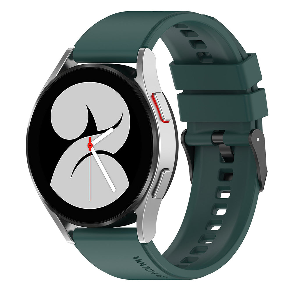 Cinturino Techsuit W026 per Samsung Galaxy Watch / Huawei Watch Series, 20mm, Verde Scuro