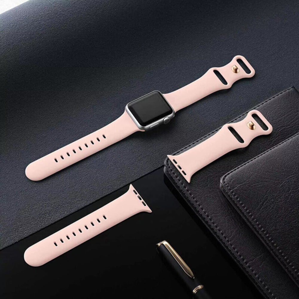 Cinturino Techsuit W031 per Apple Watch 42mm / 41mm / 40mm / 38mm Series, Viola Scuro