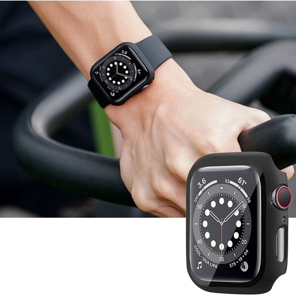 Cinturino Techsuit W031 per Apple Watch 49mm / 46mm / 45mm / 44mm / 42mm Series, Nero