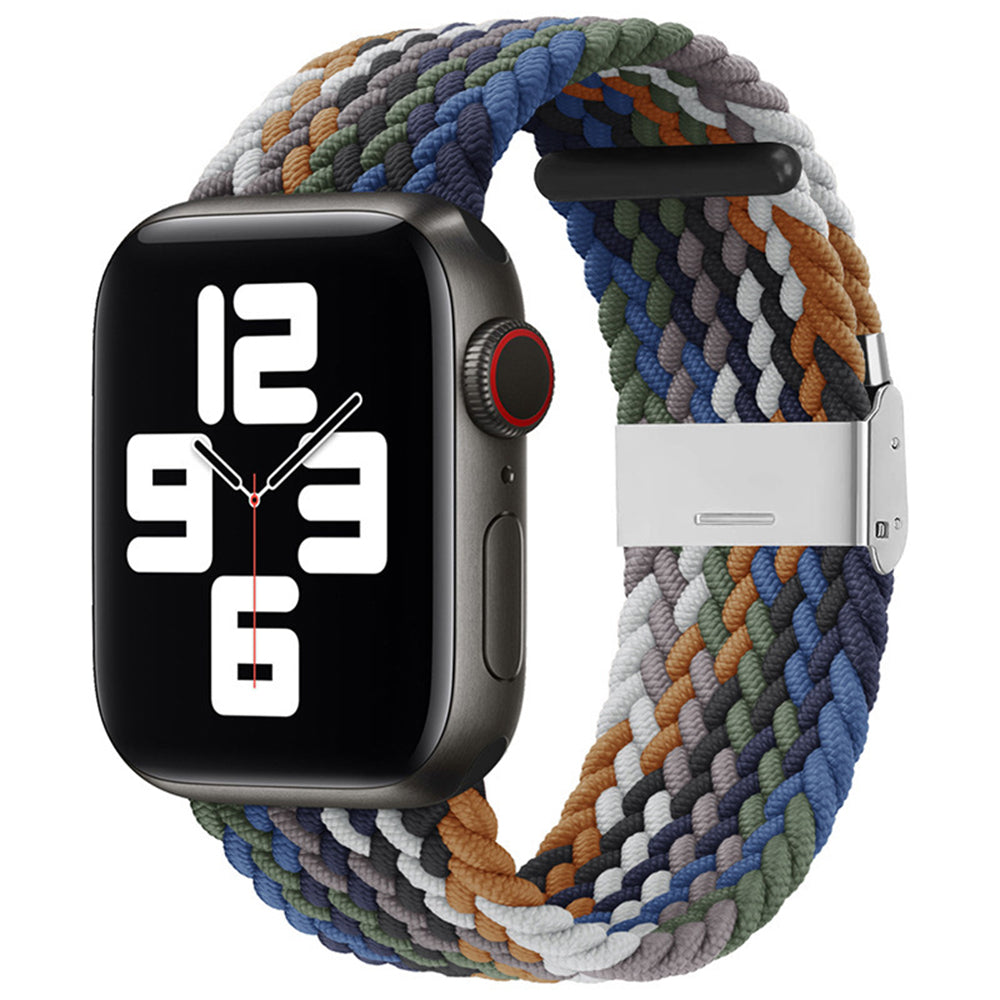 Techsuit W032 Strap for Apple Watch 49mm / 46mm / 45mm / 44mm / 42mm Series, Multicolor Green