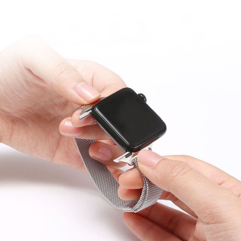 Cinturino Techsuit W034 per Apple Watch 42mm / 41mm / 40mm / 38mm Series, Dorato