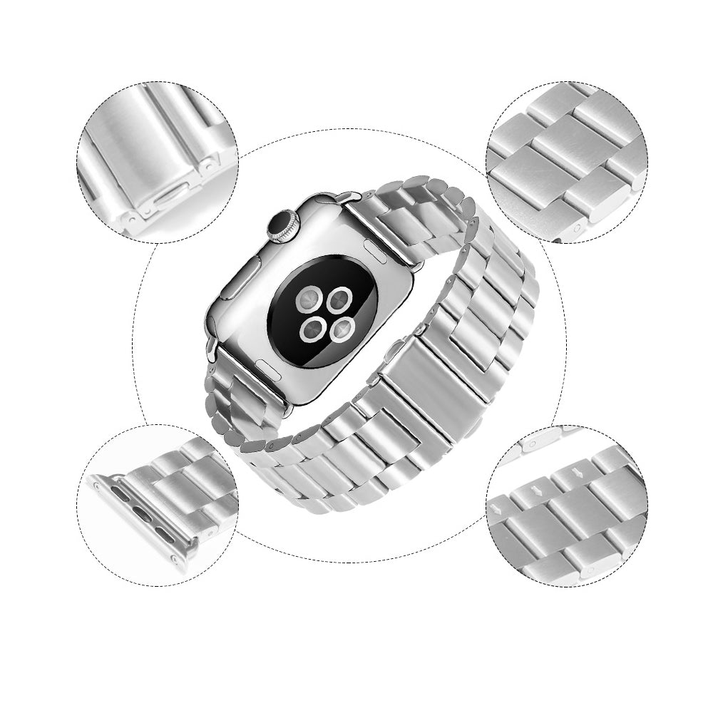Cinturino Techsuit W036 per Apple Watch 49mm / 46mm / 45mm / 44mm / 42mm Series, Argento