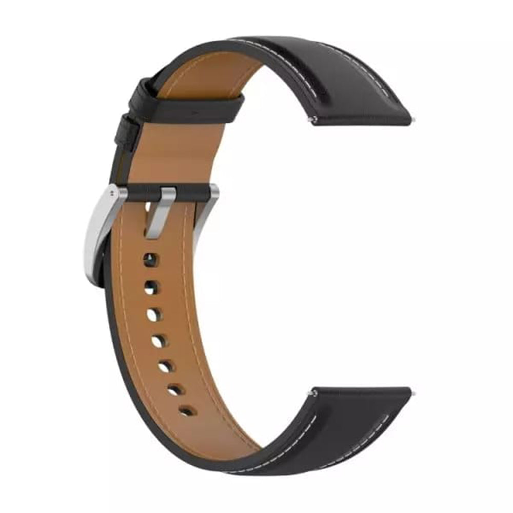 Cinturino Techsuit W048 per Huawei Watch / Xiaomi Watch Series, 22mm, Nero.