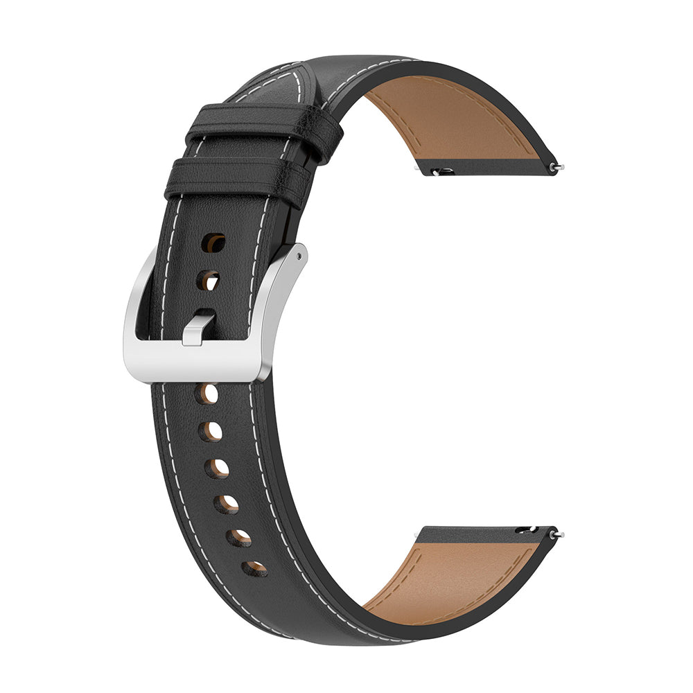 Cinturino Techsuit W048 per Samsung Galaxy Watch / Huawei Watch Series, 20mm, Nero.