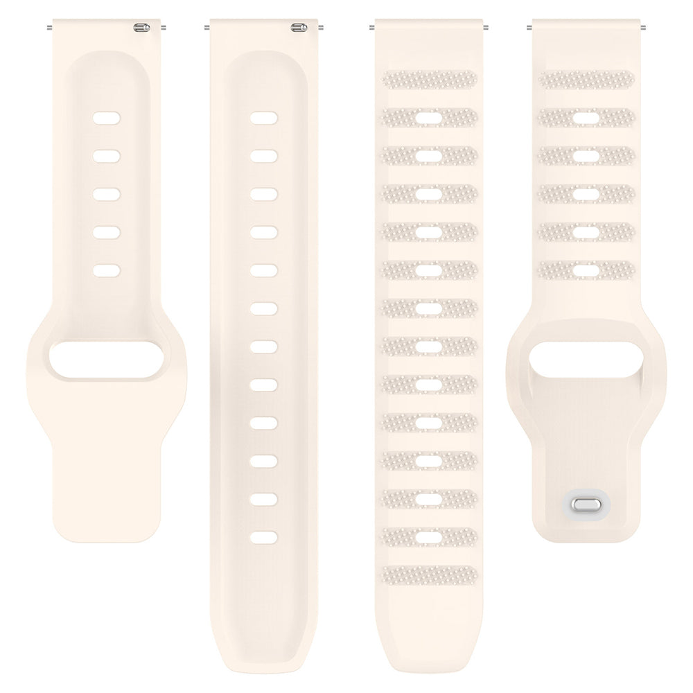 Cinturino Techsuit W050 per Huawei Watch / Xiaomi Watch Series, 22mm, Beige