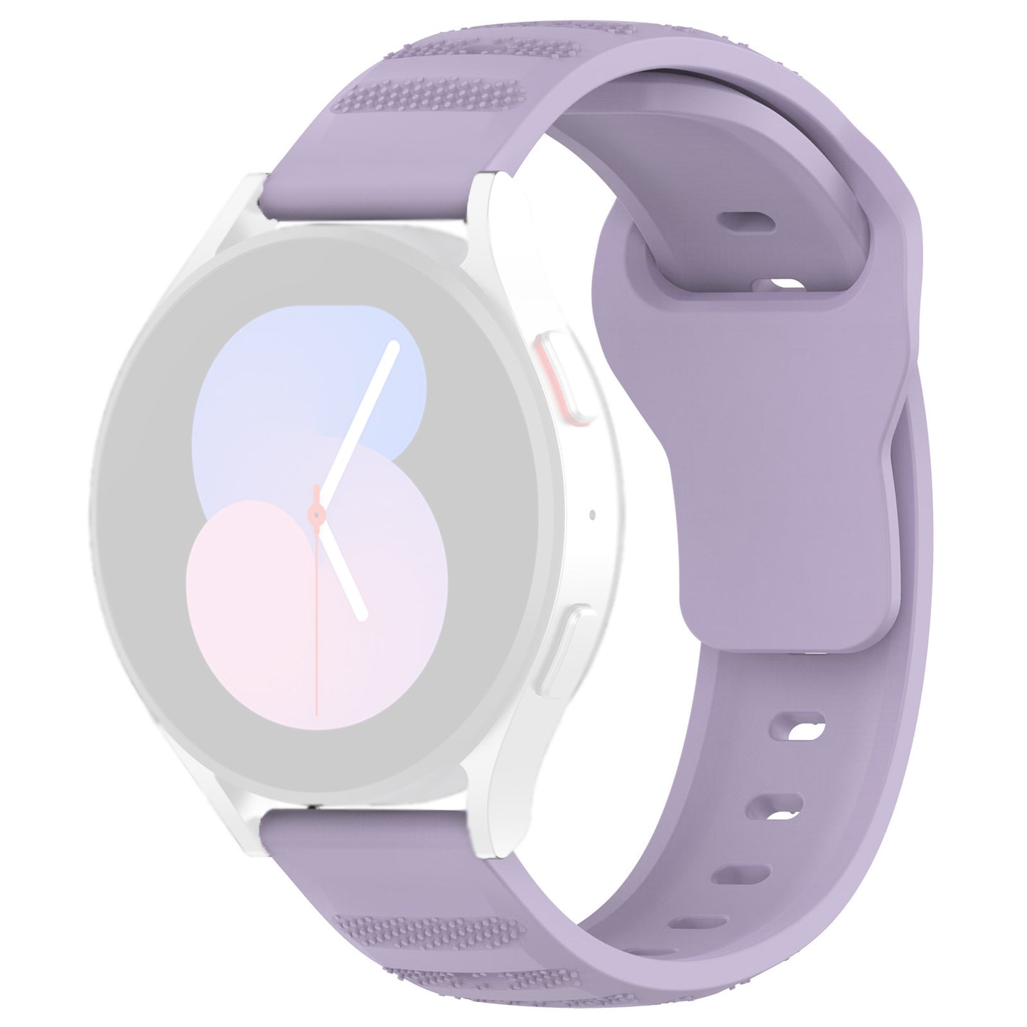 Cinturino Techsuit W050 per Huawei Watch / Xiaomi Watch Series, 22mm, Viola