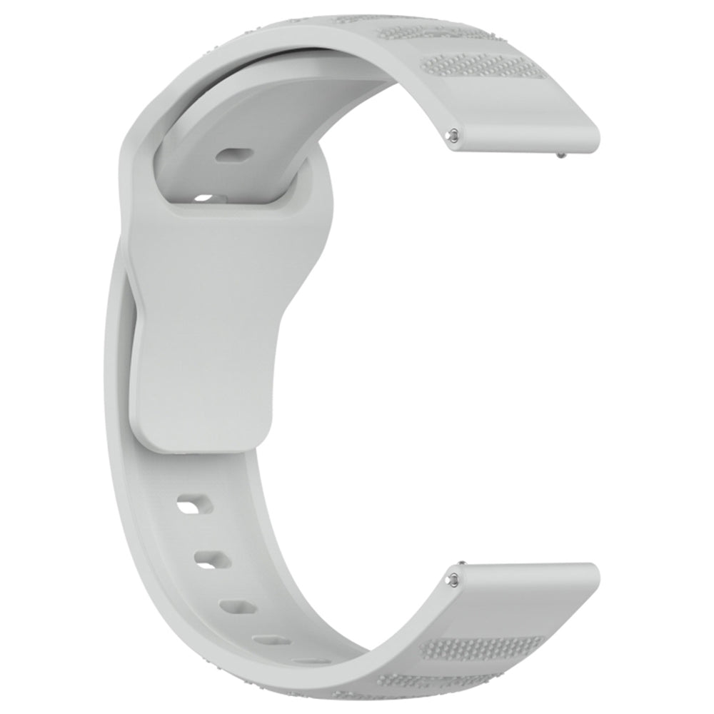 Cinturino Techsuit W050 per Samsung Galaxy Watch / Huawei Watch Series, 20mm, Grigio