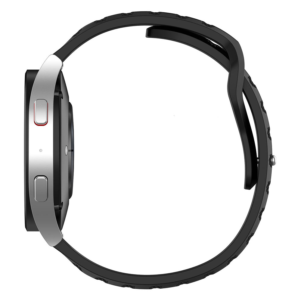 Cinturino Techsuit W050 per Samsung Galaxy Watch / Huawei Watch Series, 20mm, Grigio