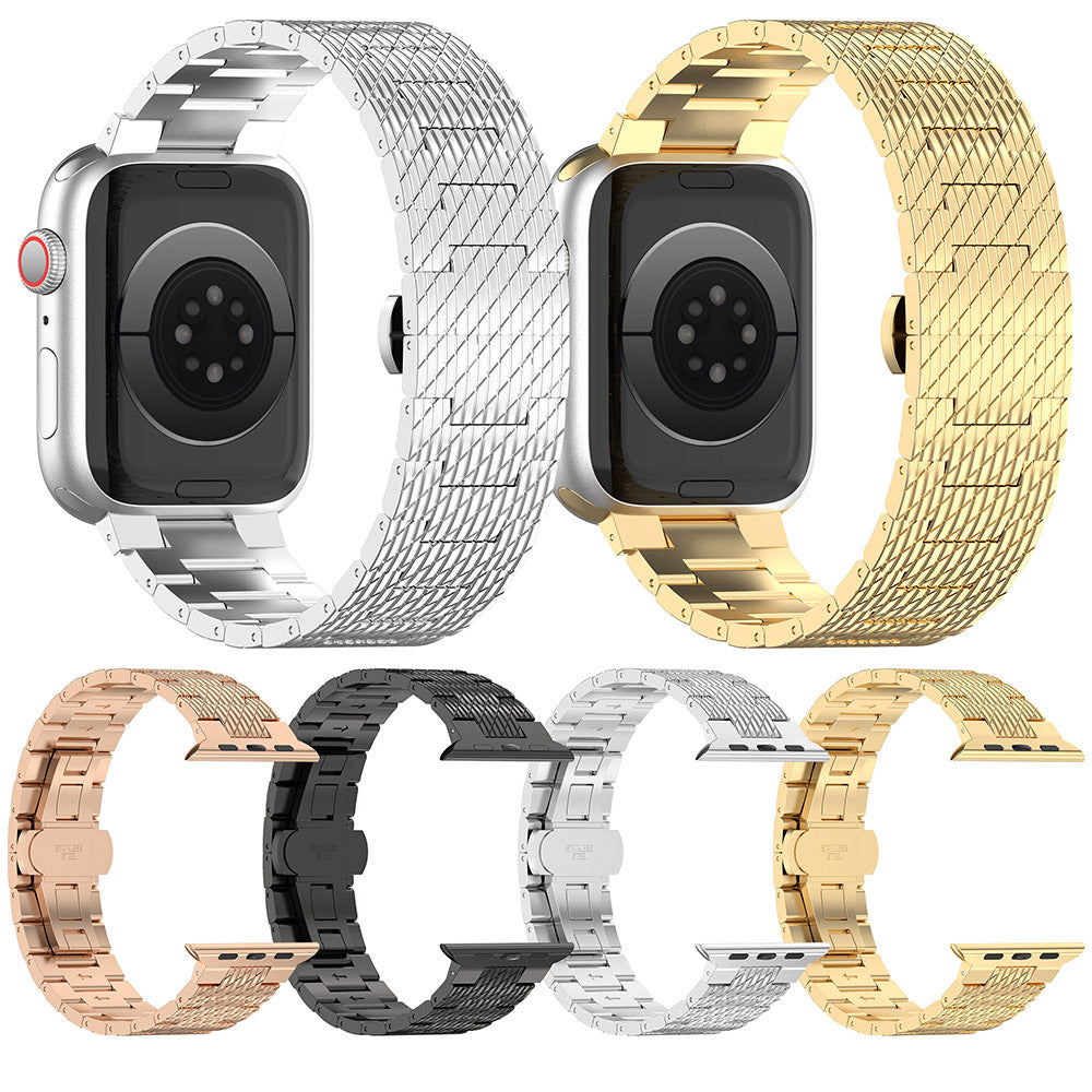 Cinturino Techsuit W052 per Apple Watch 42mm / 41mm / 40mm / 38mm Series, Argento
