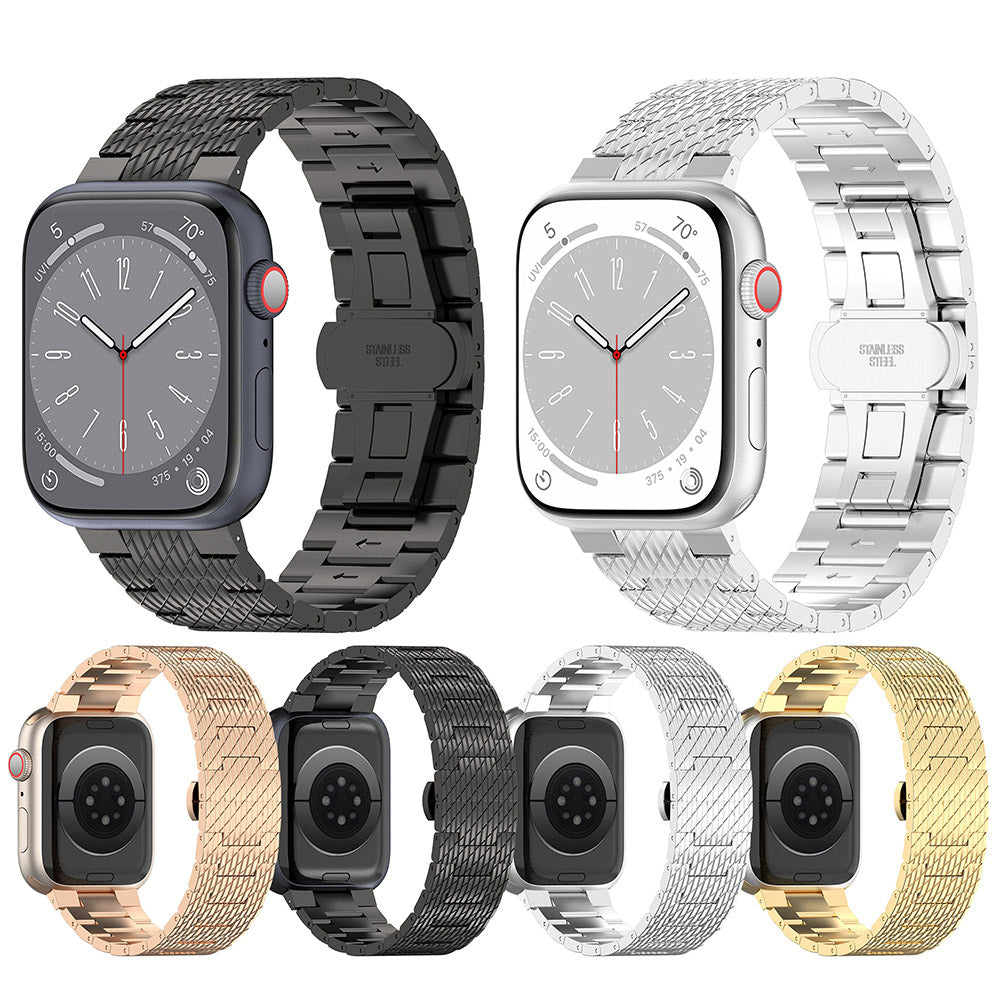 Cinturino Techsuit W052 per Apple Watch 42mm / 41mm / 40mm / 38mm Series, Nero