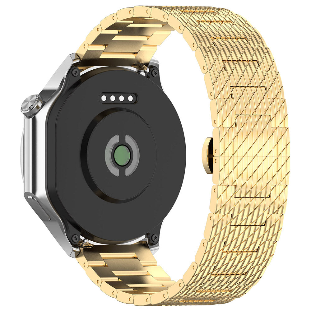 Cinturino Techsuit W052 per Huawei Watch / Xiaomi Watch Series, 22mm, Dorato