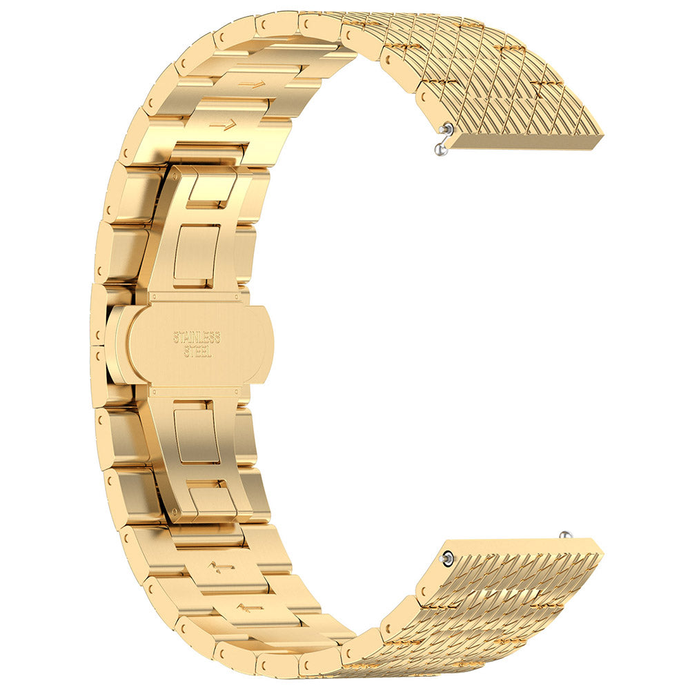 Cinturino Techsuit W052 per Huawei Watch / Xiaomi Watch Series, 22mm, Dorato