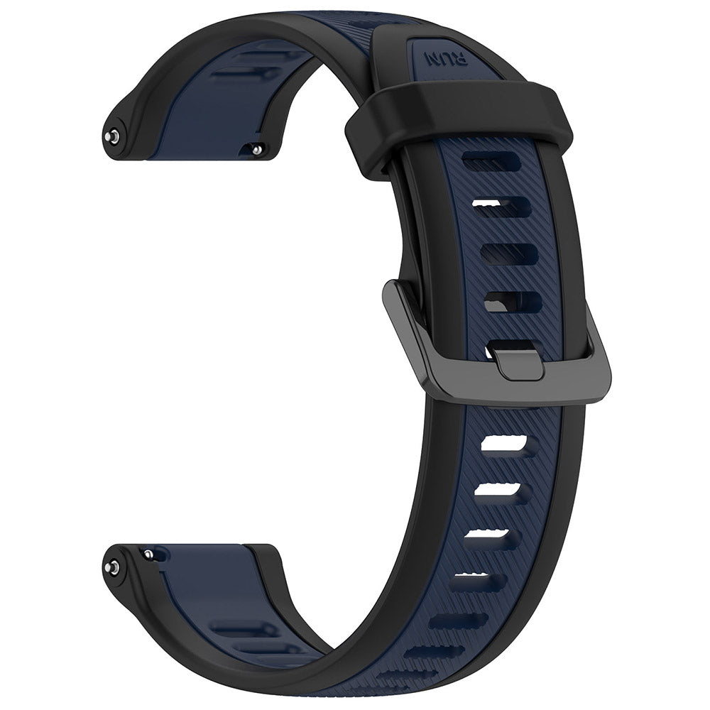 Cinturino Techsuit W053 per Samsung Galaxy Watch / Huawei Watch Series, 20mm, Blu Scuro