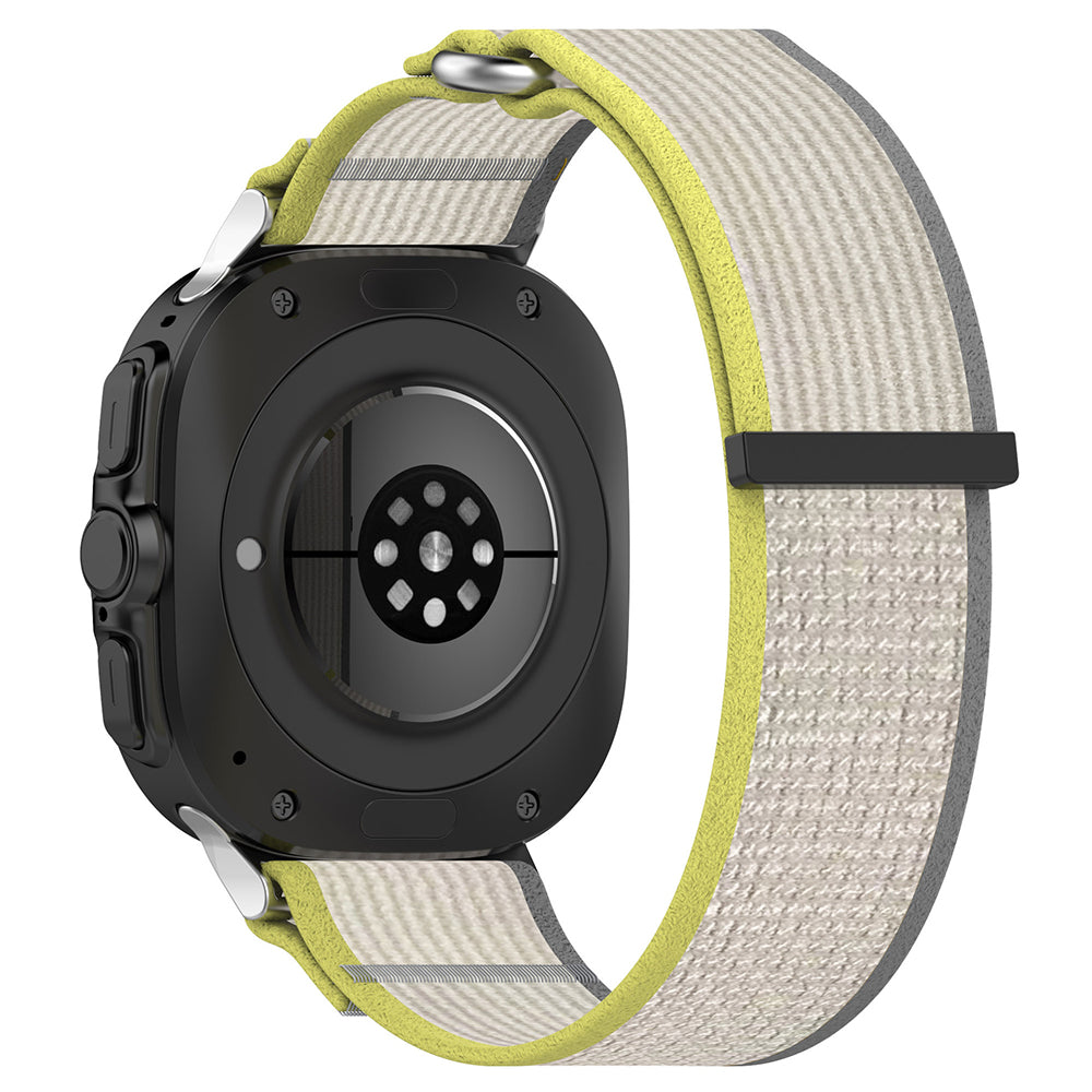 Cinturino Techsuit W054 per Samsung Galaxy Watch Ultra Series, Giallo Grigio