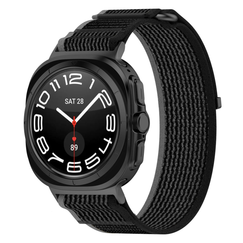 Cinturino Techsuit W054 per Samsung Galaxy Watch Ultra, Grigio Nero