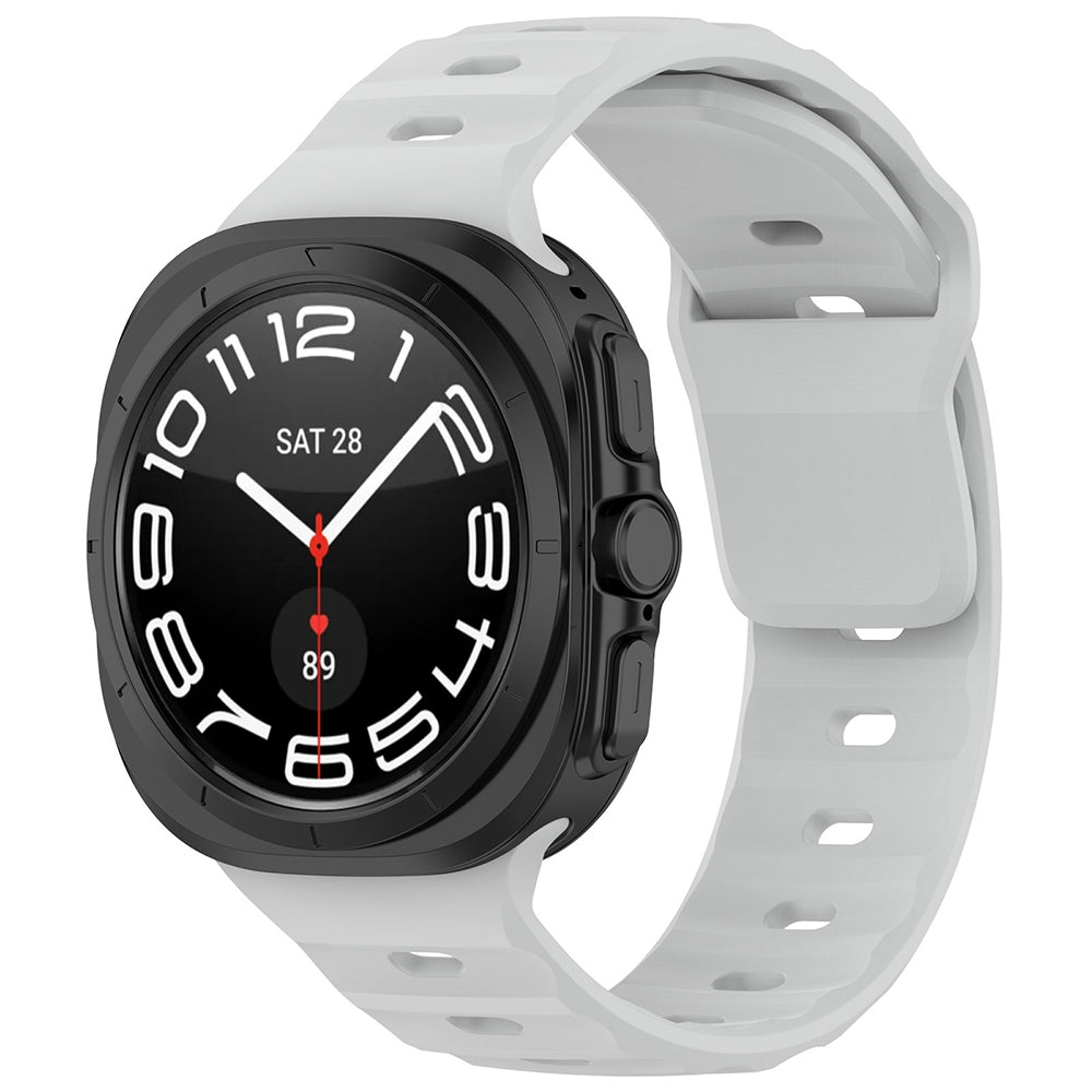 Cinturino Techsuit W055 per Samsung Galaxy Watch Ultra, Grigio