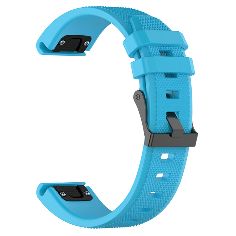 Cinturino Techsuit W058 per Garmin Instinct / Approach / Fenix Watch Series, 20mm, Blu