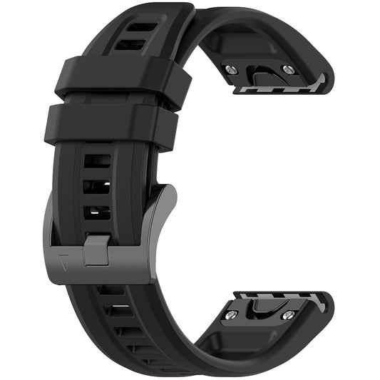Cinturino Techsuit W060 per Garmin Watch Fenix Series, 26mm, Nero.