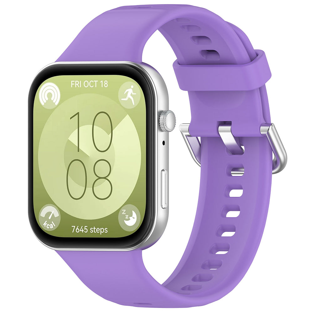 Cinturino Techsuit W061 per Huawei Watch Fit 4 Pro / Fit 4 / Fit 3, Viola