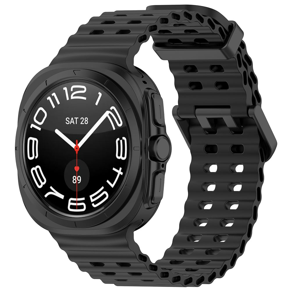 Cinturino Techsuit W062 per Samsung Galaxy Watch Ultra, Nero