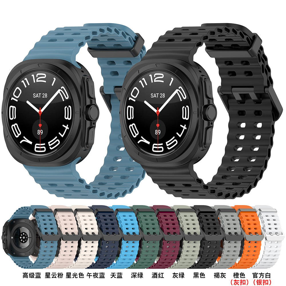 Cinturino Techsuit W062 per Samsung Galaxy Watch Ultra, Nero