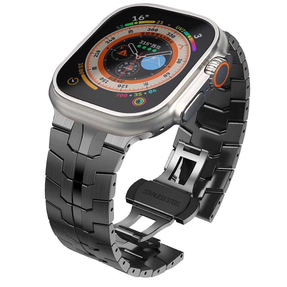 Cinturino Techsuit W063 per Apple Watch 49mm / 46mm / 45mm / 44mm / 42mm Series, Grigio