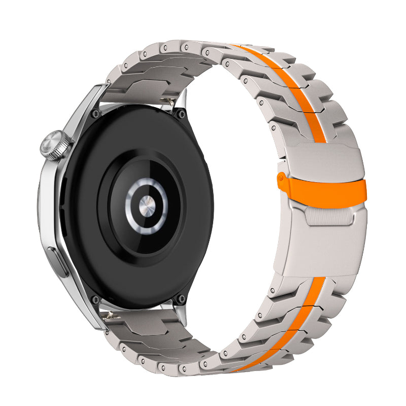 Cinturino Techsuit W063 per Huawei Watch / Xiaomi Watch Series, Arancione