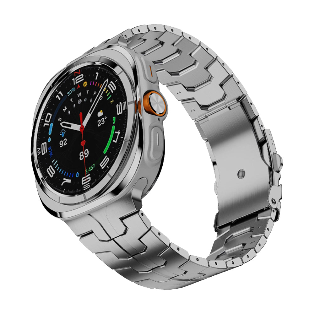 Cinturino Techsuit W063 per Samsung Galaxy Watch Ultra, Argento