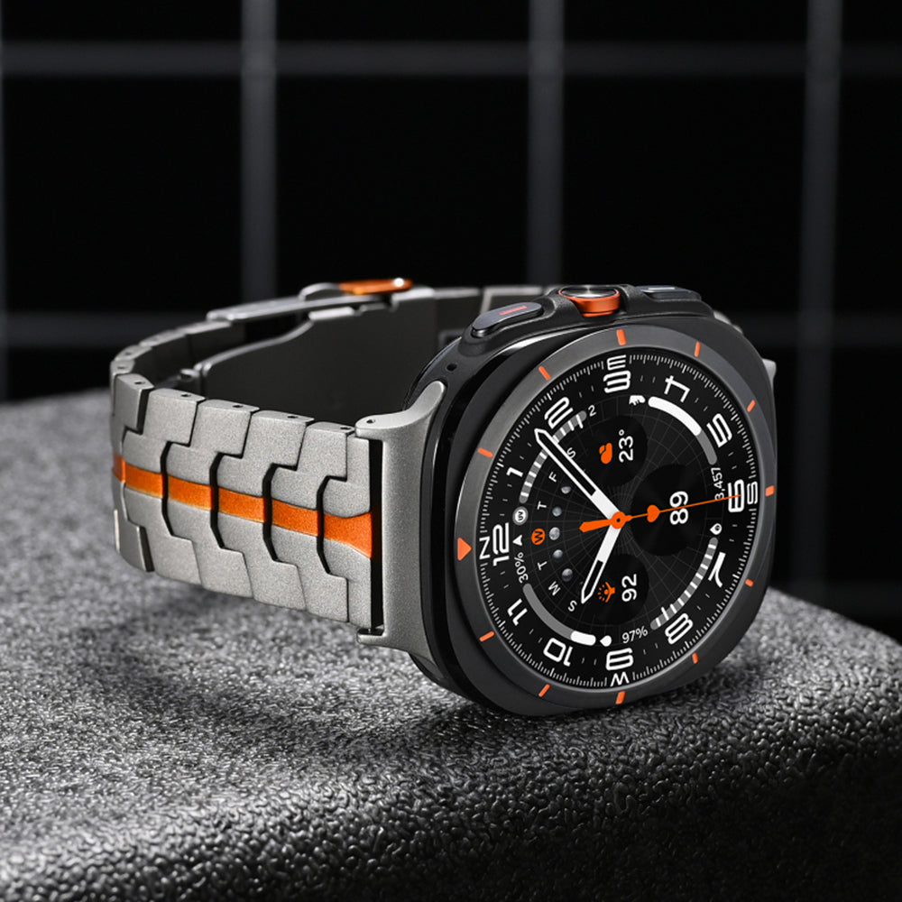 Cinturino Techsuit W063 per Samsung Galaxy Watch Ultra Series, Arancione