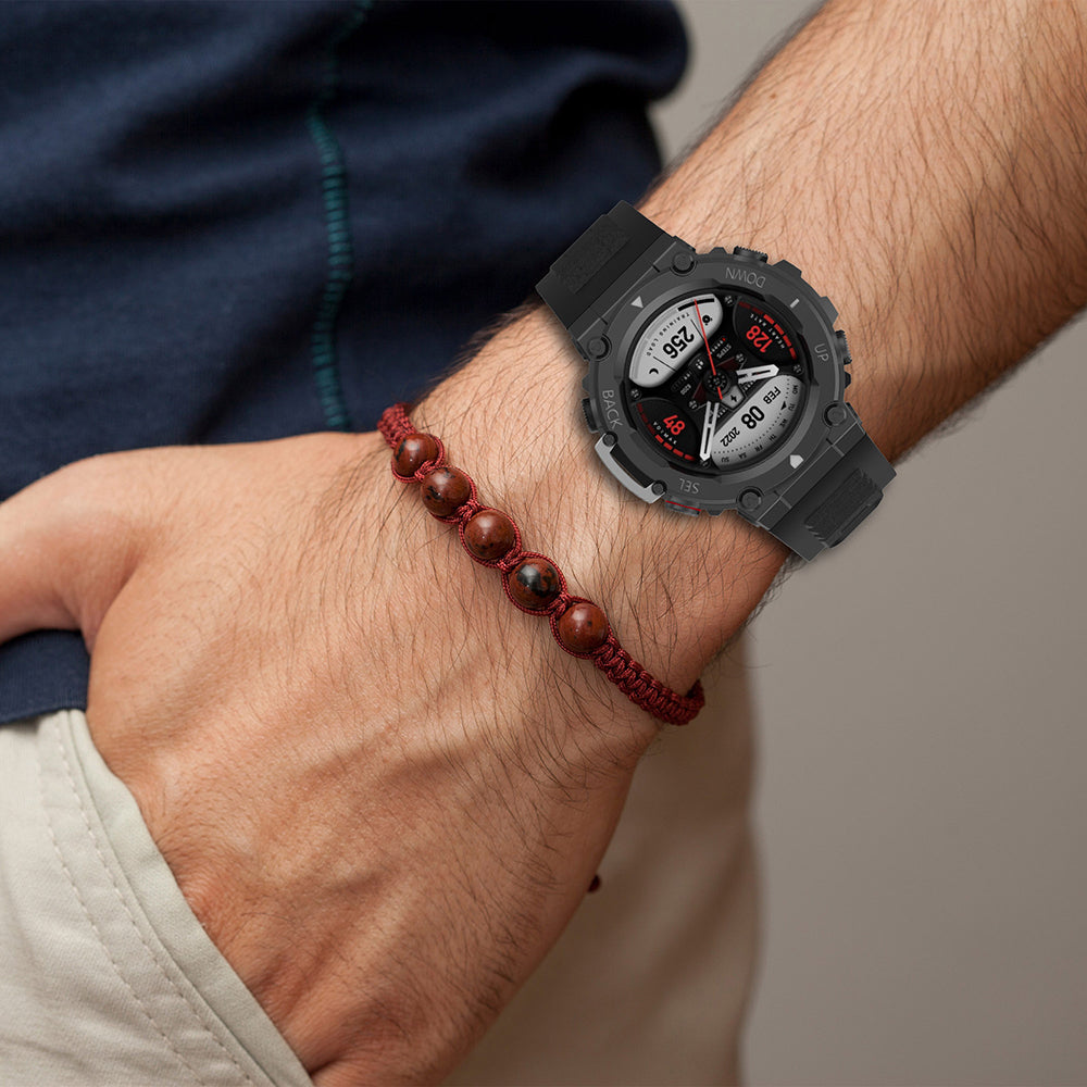 Cinturino Techsuit W067 per Amazfit T-Rex 2, Blu Navy